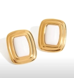 Серьги Классик, Золотые