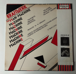 Винтажная виниловая пластинка LP Kraftwerk The Man Machine (Japan 1978) (Obi) The Robots