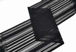 Эластичная сеточка с окантовкой, 24 см, черная, м, (Арт: EK-2285), м