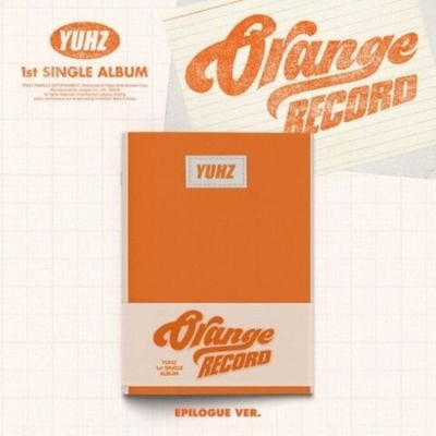 Альбом YUHZ - ORANGE RECORD 1st Single Album EPILOGUE Version KIWEE Album