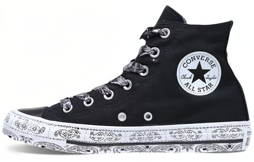 Converse Miley Cyrus x Converse Chuck Taylor All Star Hi "Black" Women"s