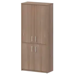 Шкаф комбинированный закрытый А-310/А-610 Темный шимо 770x365x2000 Арго
