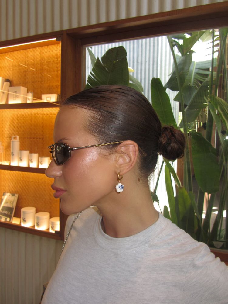 Серьги Blue wave