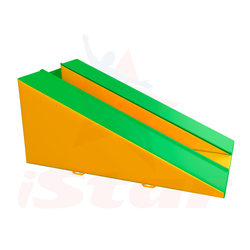 Мягкий модуль гимнастический - "Скошенная секция"