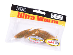 Слаги съедобные искусственные Lucky John TRICK ULTRAWORM 2in (50 мм), цвет PA19, 9шт.
