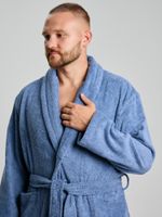 Халат мужской Комфорт-4 Виотекс ДЕНИМ