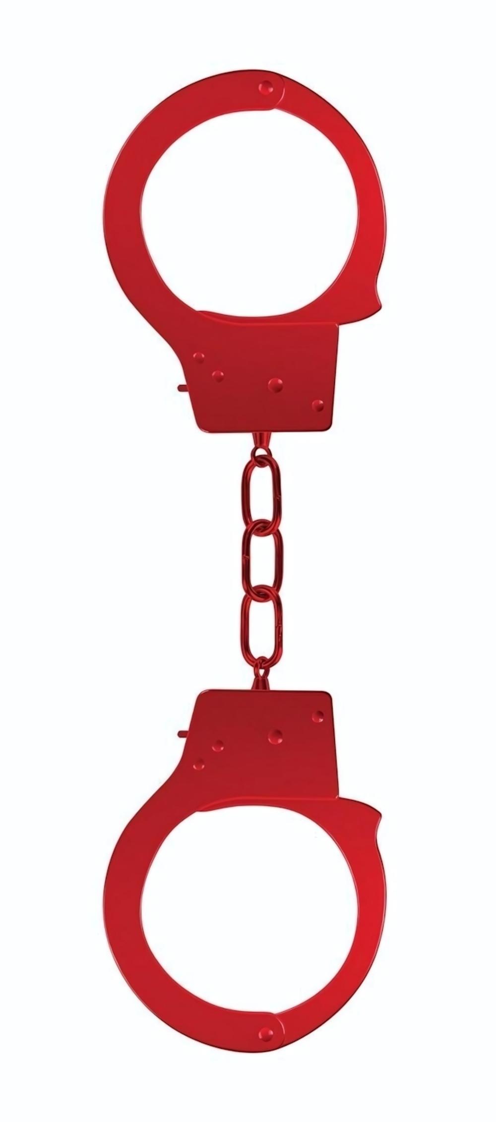 Красные наручники OUCH! Red (Цвет: красный)