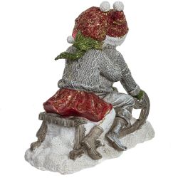 GAEM Фигурка декоративная "Девочка/Мальчик", L13,5 W7,5 H14,5 см