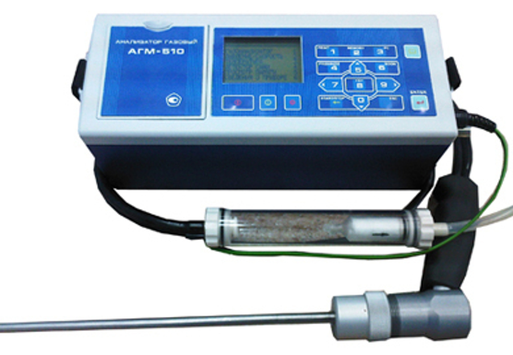 АГМ-510 газоанализатор дымовых отходящих газов многокомпонентный переносной