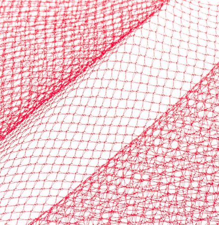 Фатин, №09, цв.красный, 15 см, 100% нейлон