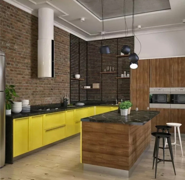 Примеры современных дизайнов кухонь из интернета