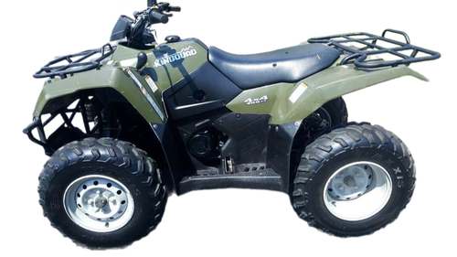 КВАДРОЦИКЛ SUZUKI KINGQUAD с пробегом