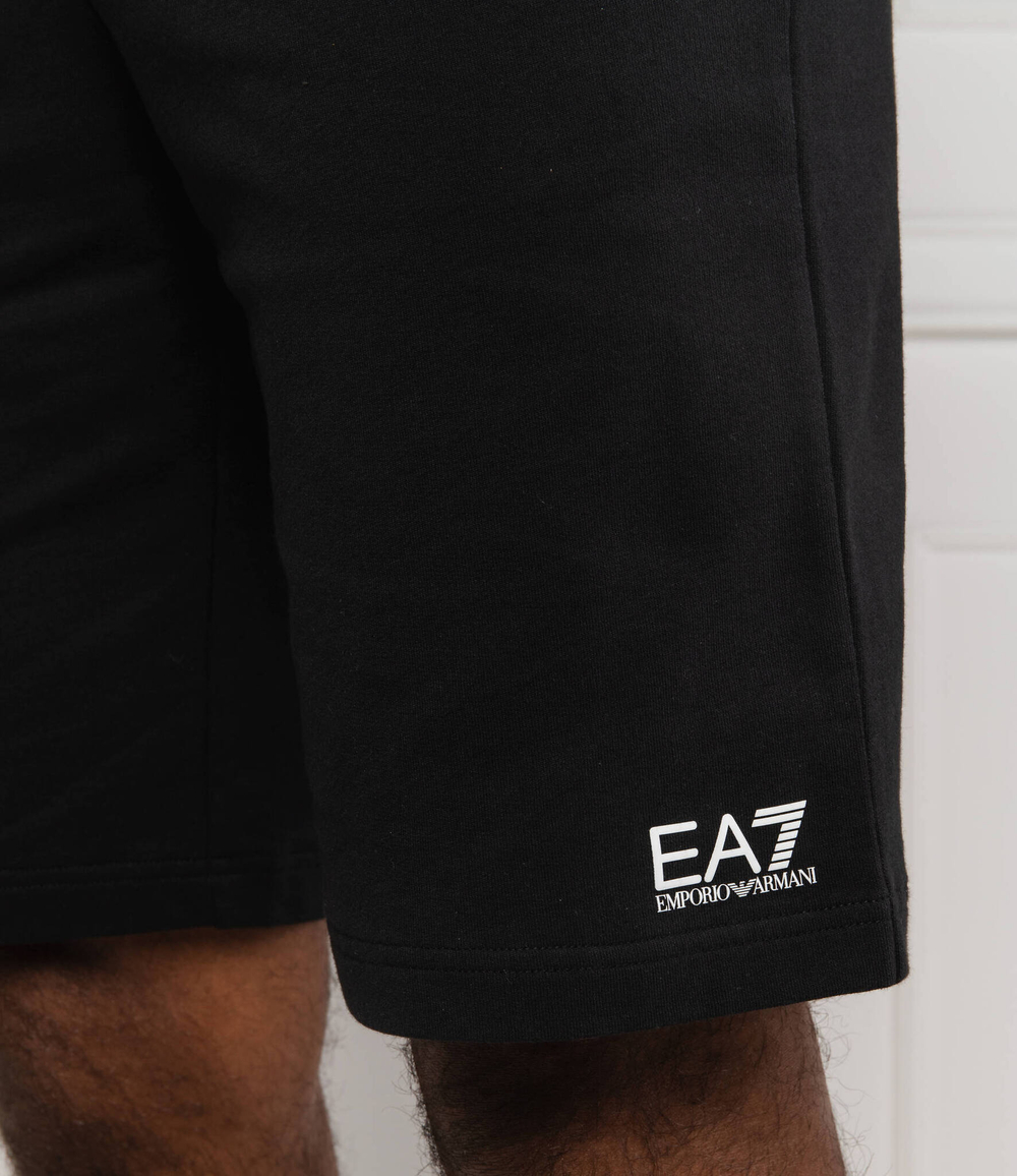 шорты EA7 - черный(8NPS02 PJ05Z)
