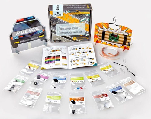 Безопасная бомба, Полицейская мигалка.