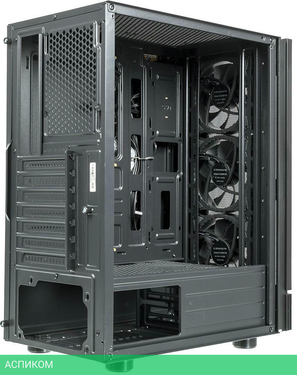 Корпус Formula V Line без БП черный (F-33RGB)