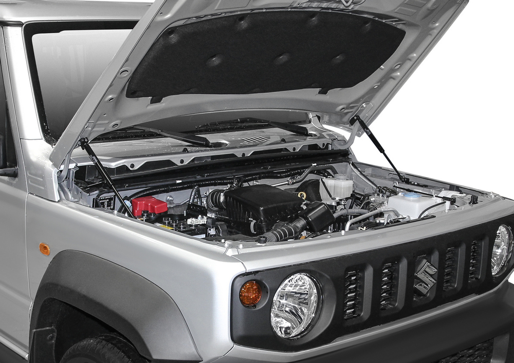 Упоры капота для Suzuki Jimny IV 2019-н.в., 2 шт., USUJIM011