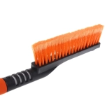 Щетка автомобильная WA-B202, 60 см, со скребком 10 см, оранжевый ворс