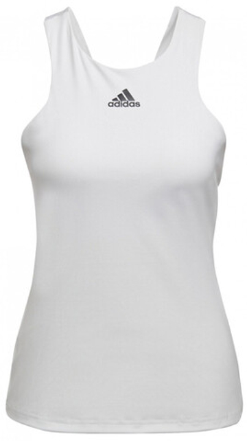 Женский топ теннисный Adidas Tennis Y-Tank Top W - белый