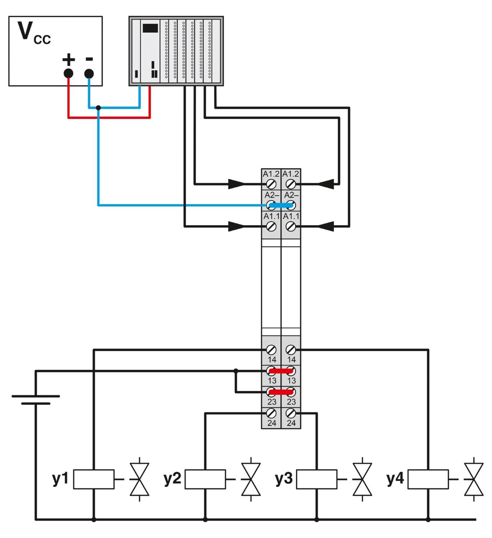 2987309 - PLC-2RSC-24DC/ 1 - Релейный модуль