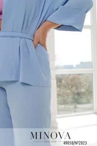 Костюм 2023-голубой Minova