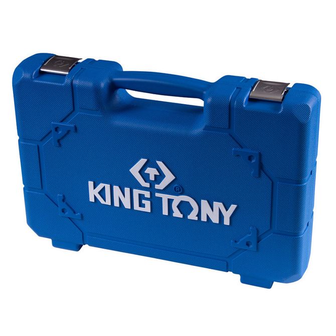 KING TONY (44803AMP) Набор пневмоинструмента 1/2" с принадлежностями, 15 предметов