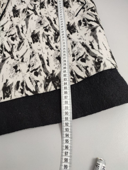 Пальто шерстяное с принтом 52-54 размер