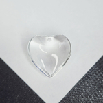 Сердце хрустальное, подвеска, 20мм, штучно