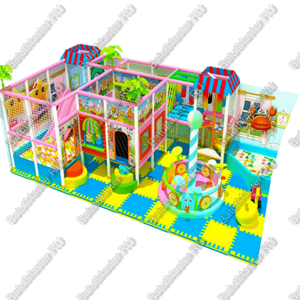 Детский игровой лабиринт "Карусель забав" HAS-106