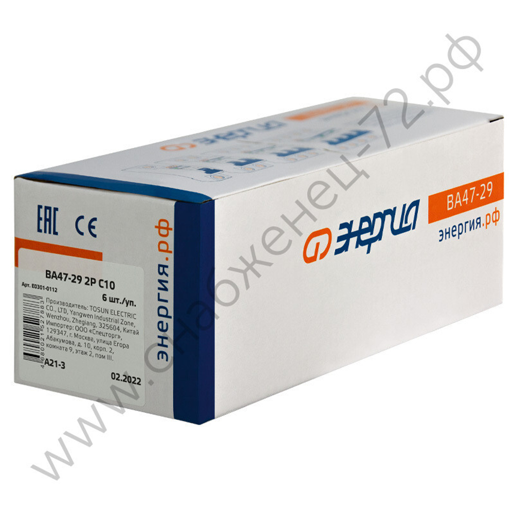Автоматические выключатели Энергия ВА 47-29