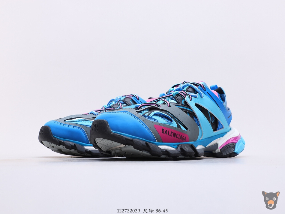 Кроссовки Track Trainers Blue/Pink