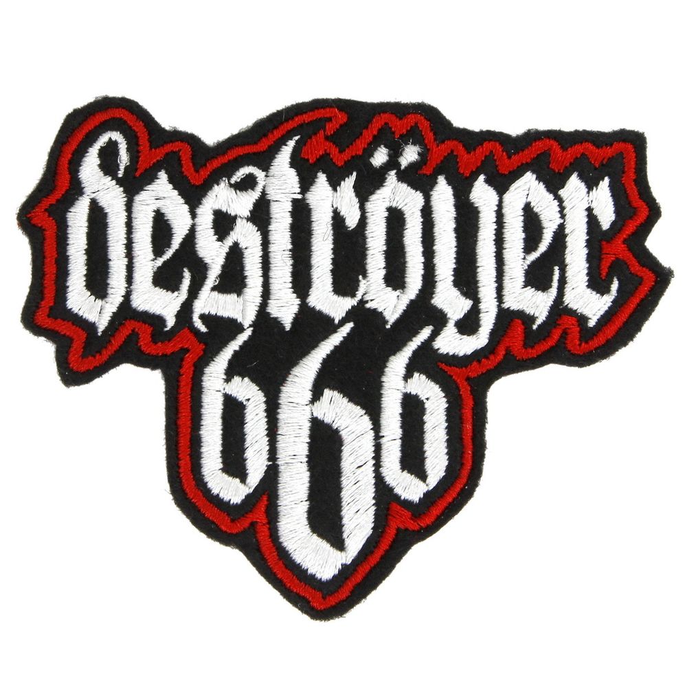 Нашивка с вышивкой группы Destroyer 666