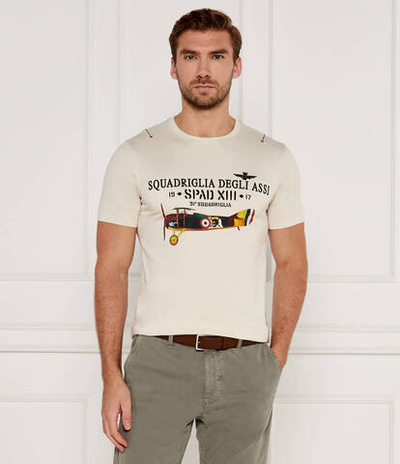 Футболка MC Aeronautica Militare - бежевый(TS2251J635)