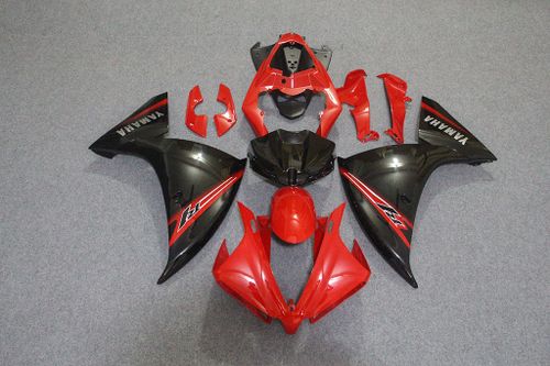 Комплект пластика для мотоцикла Yamaha YZF-R1 12-14 Красно-Чёрный