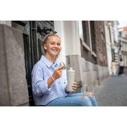 Бутылка 425мл Koziol Oase Organic песочная