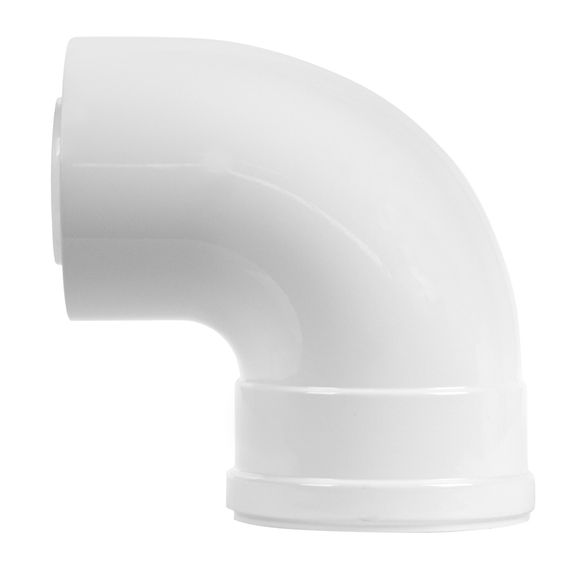 Отвод коаксиальный Royal Thermo 60/100, 90 гр. M/F для конденсационных котлов — (2)