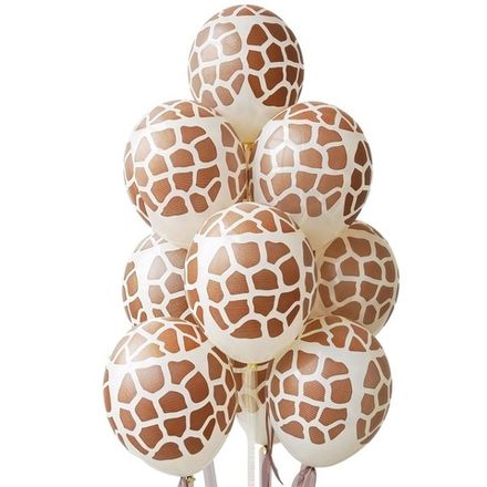 Шары с принтом "Пятна жирафа"