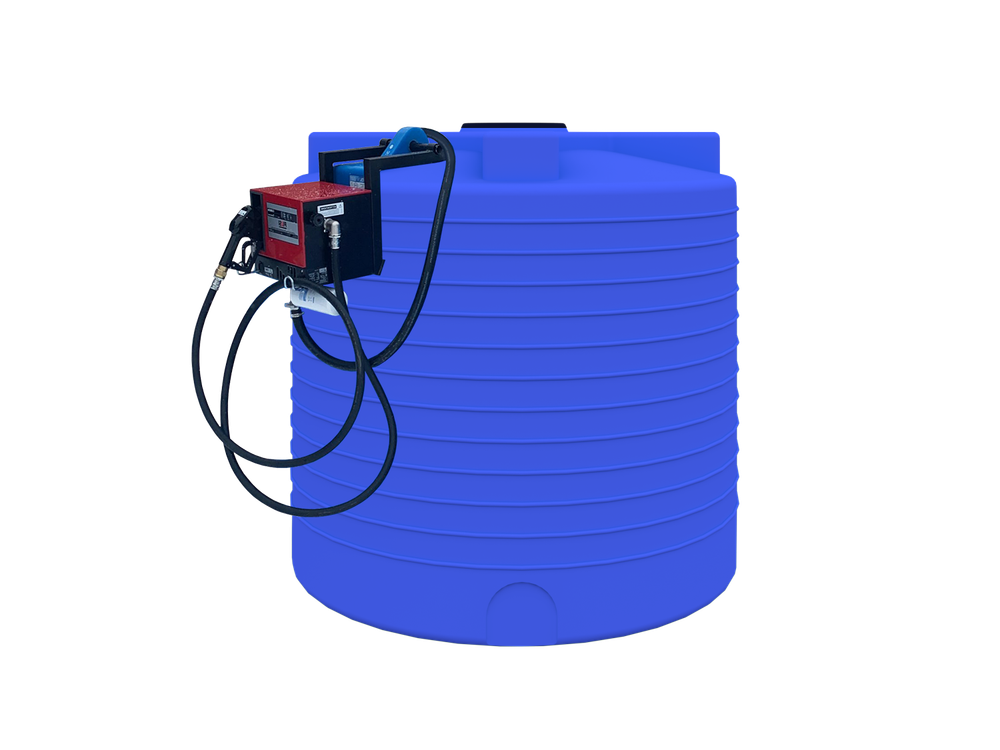 Стационарная Мини АЗС PT-V6000 Политим 60 л/мин 6000 л. 220В (2800x2800x2036см;синий) - арт.560837