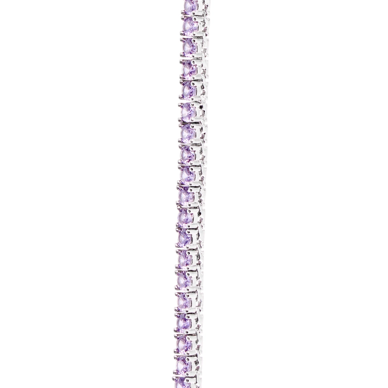 Браслет Теннисный – Лавандовый