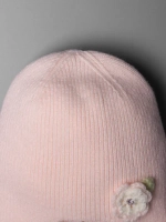 Шапка-чепчик для девочек на осень