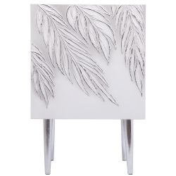 Тумба прикроватная Тропик Стайл Айс Сильвер левая