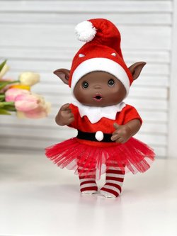 Пупс Nines 24см Duendys Gofry-mulato (N0374N1)