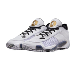 Баскетбольные кроссовки Air Jordan XXXVIII Low White/Black/Pure Platinum/Metallic Gold shoes