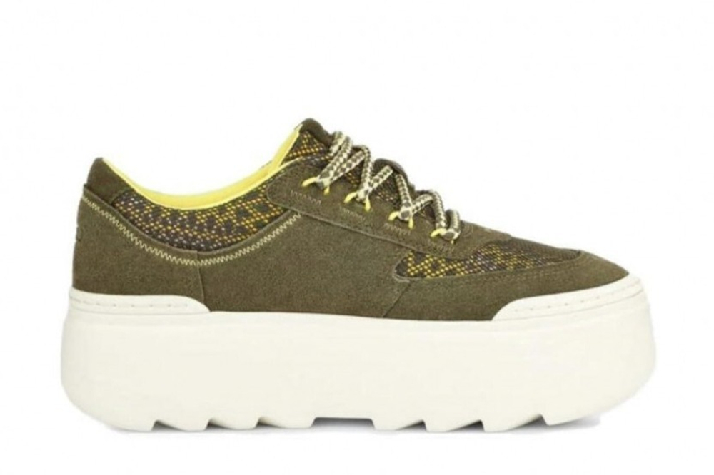 UGG Marin Mega Lace Braid Brunt Olive
