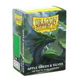 Dragon Shield - Протекторы Dual Matte Apple Green & Silver