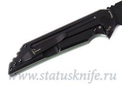 Нож Hoback Kwaiback MK6 Titanium Green G10 M390 DLC Blackфотография - 5
