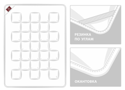 Детский наматрасник 90х190 German Grass Mattress Kinder 4 Seasons Grass