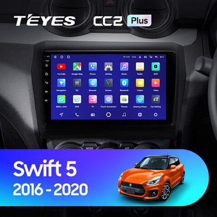 Teyes CC2 Plus 9" для Suzuki Swift 2016-2020
