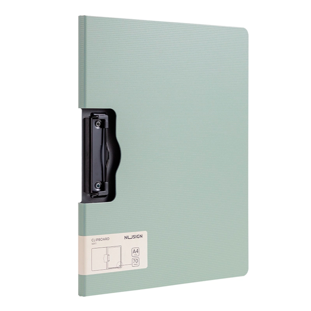 Папка-планшет с крышкой DELI "Clipboard", А4, зеленая