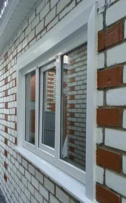 Замена внешних откосов