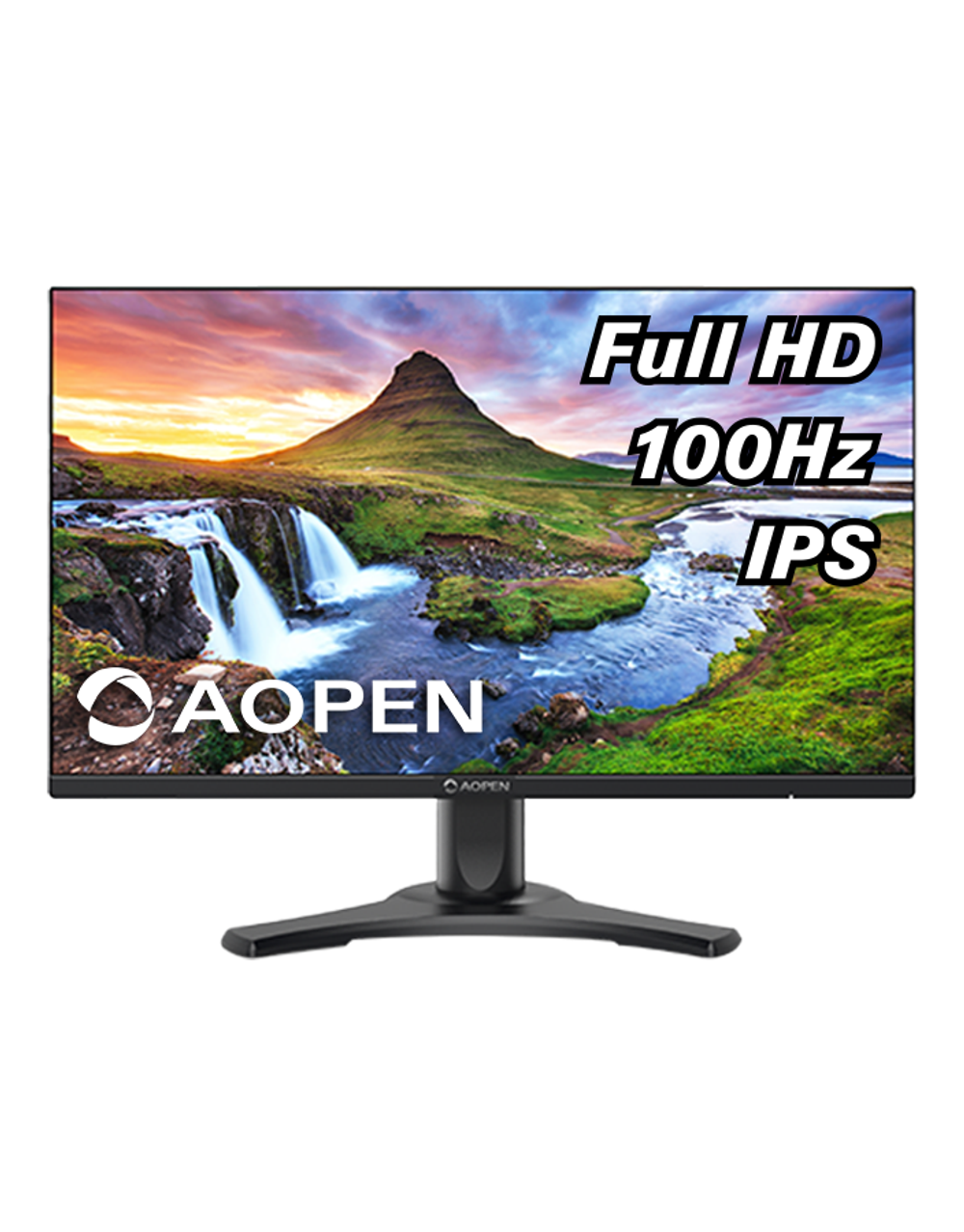 23,8'' AOPEN 24CL2YEbmirx IPS, 1920x1080, 1 / 5ms, 250cd, 100Hz, 1xVGA+1xHDMI(1.4)+SPK+Audio In/Out, Speakers 2Wx2, H.Adj. 110 (by ACER)